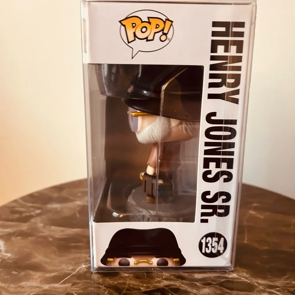 Funko Pop! Vinyl Indiana Jones Henry Jones Sr. #1354 Bobblehead Figure - Picture 2 of 6